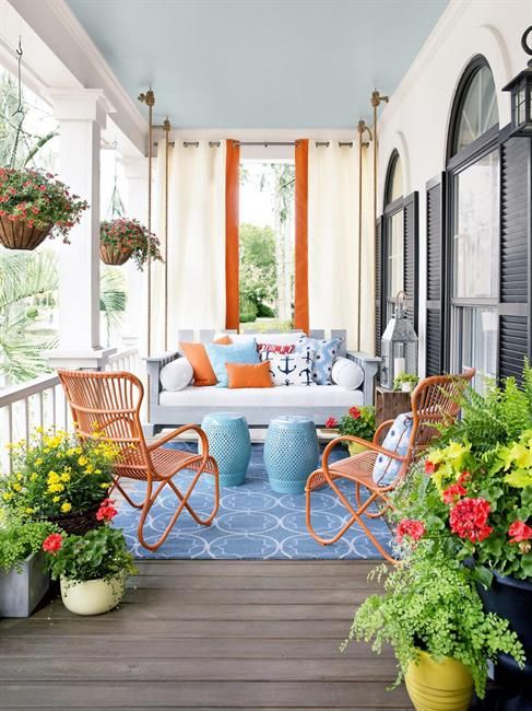 spring porch decor ideas