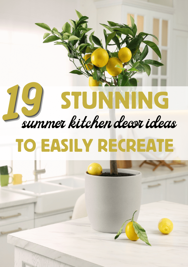 summer kitchen decor ideas 