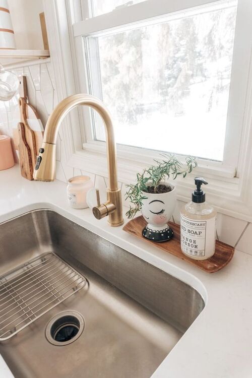 kitchen sink decor ideas