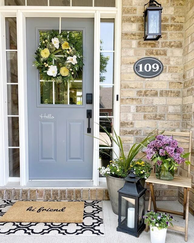 summer wreath for front door