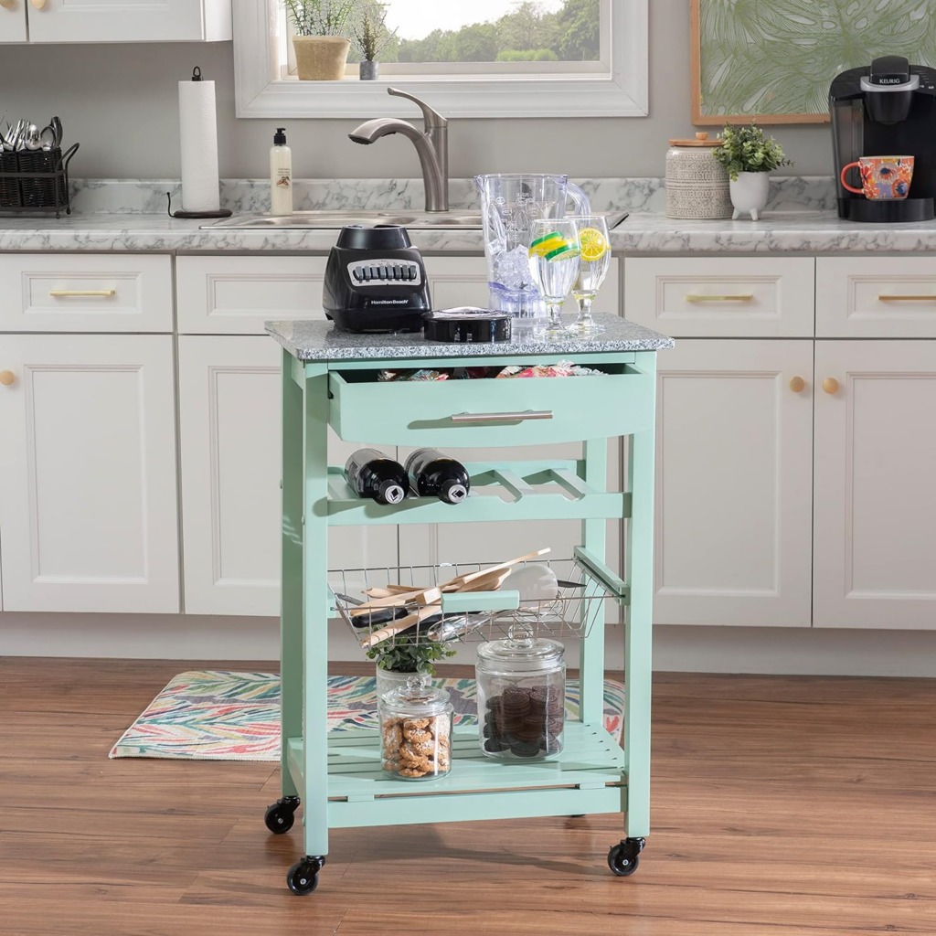 small freestanding kitchen island