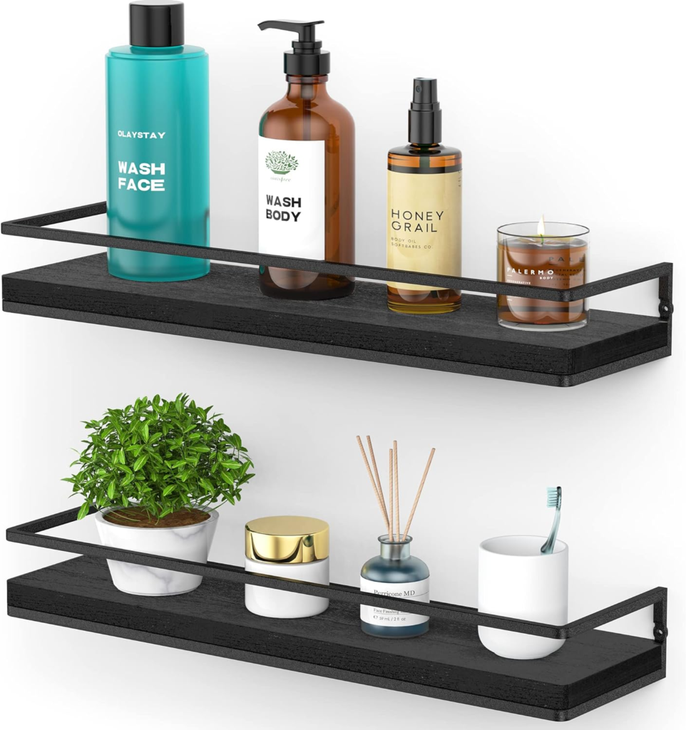 small bathroom shelf ideas