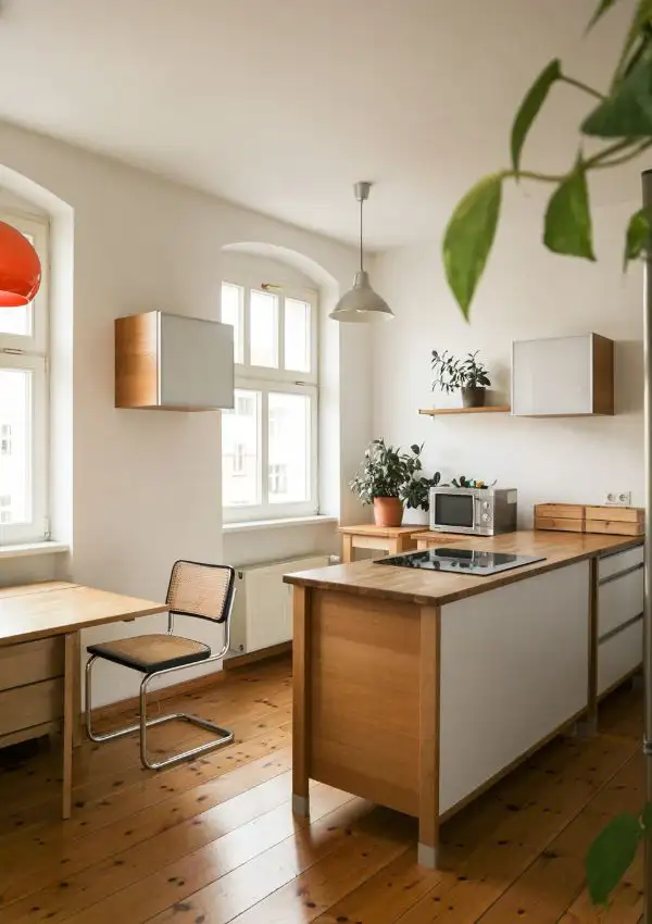 17 Genius Small Kitchen Island Ideas to Save Space