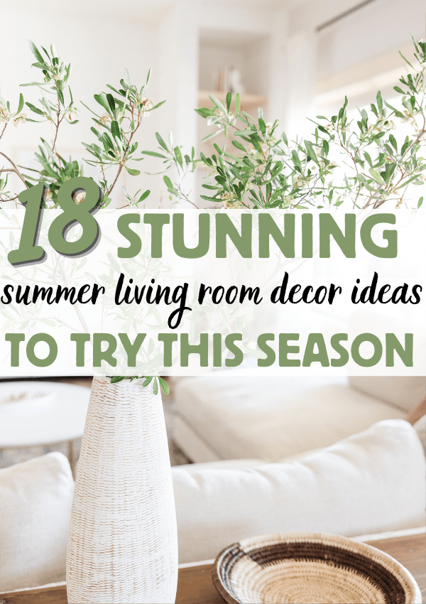 summer living room decor ideas