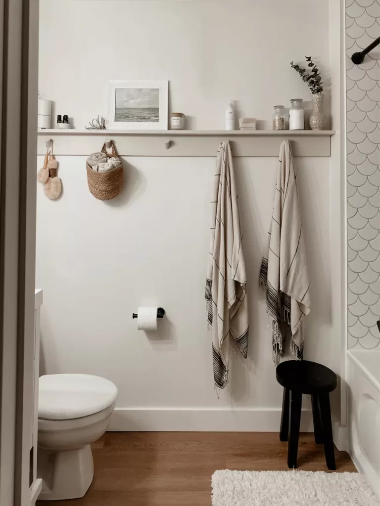 bathroom towel rack ideas