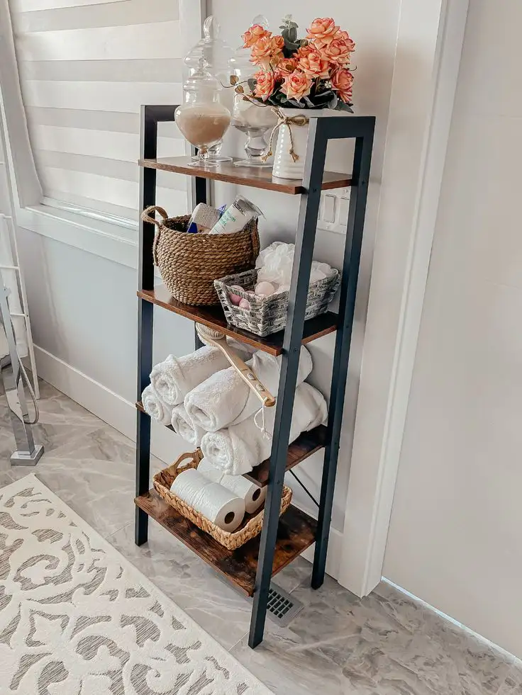 bathroom towel storage ideas