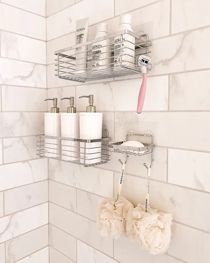 shower shelf ideas