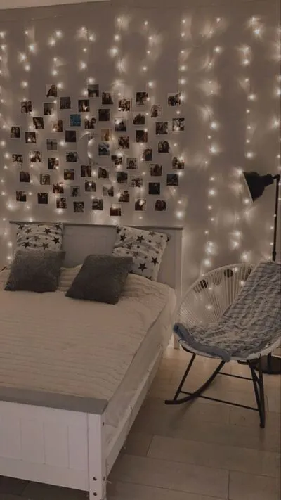 string lights bedroom ideas