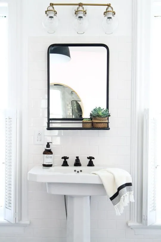 small bathroom mirror ideas