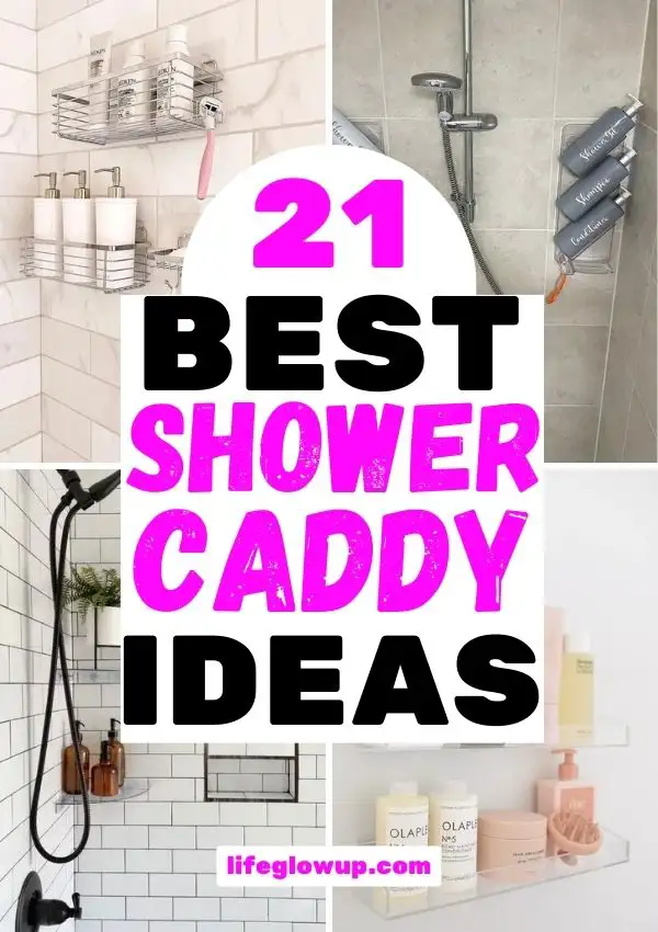 shower caddy ideas