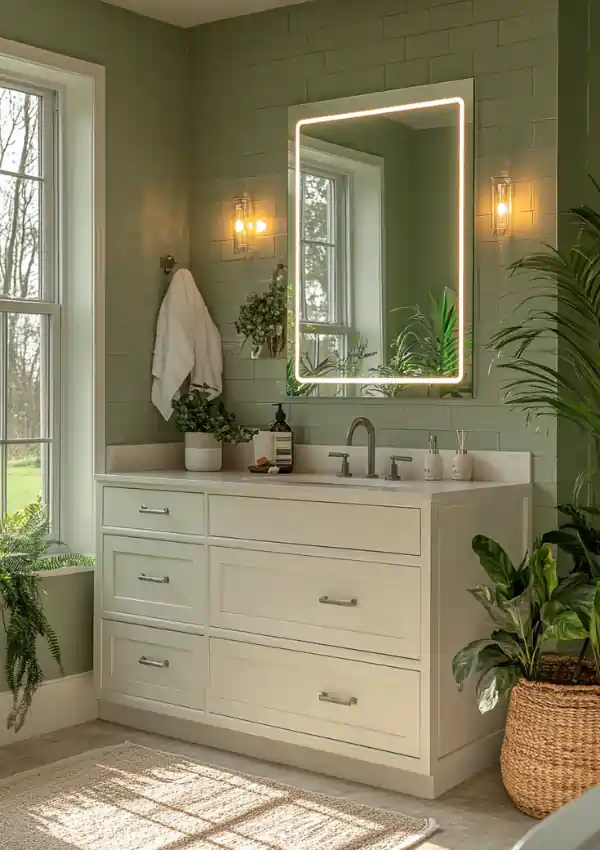 small bathroom mirror ideas