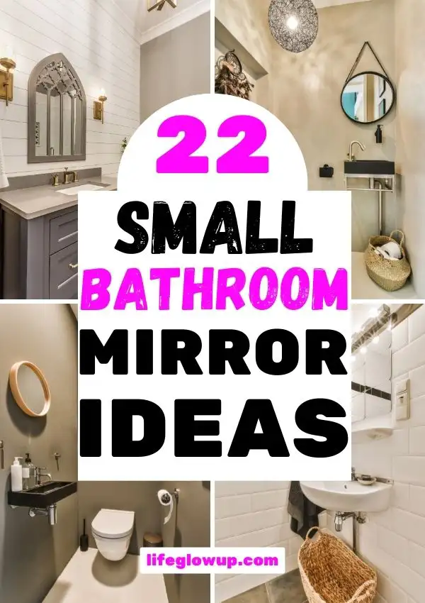 small bathroom mirror ideas