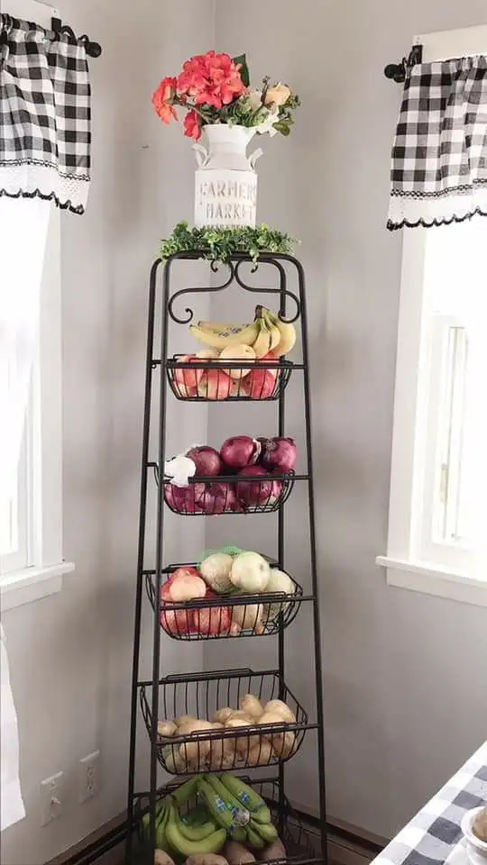fruit basket stand