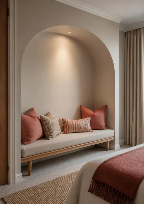 indoor bench decorating ideas