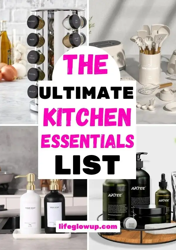kitchen essentials list