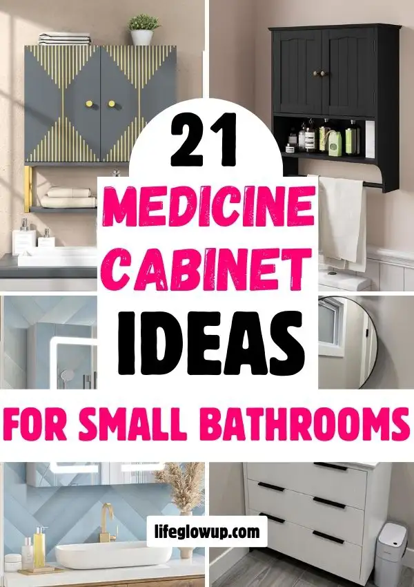 small bathroom medicine cabinet ideas