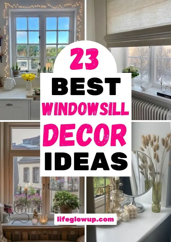 windowsill decor ideas