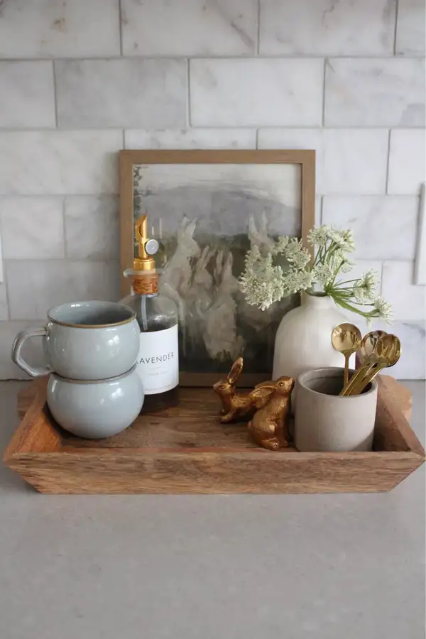 small countertop coffee station ideas