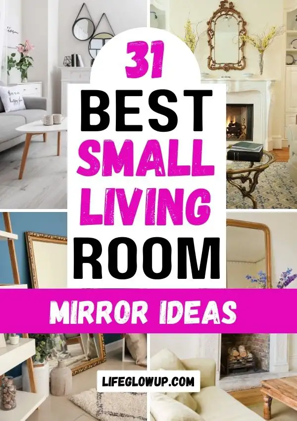 31 Stylish Small Living Room Mirror Ideas to Try - Life Glow Up