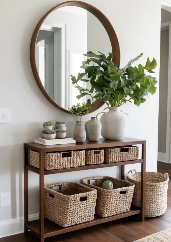 entryway storage ideas small space