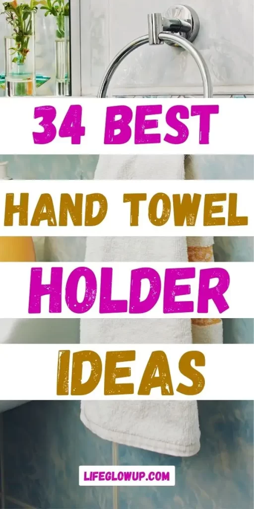 hand towel holder ideas