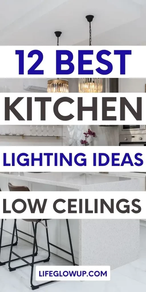 kitchen lighting ideas for low ceilings