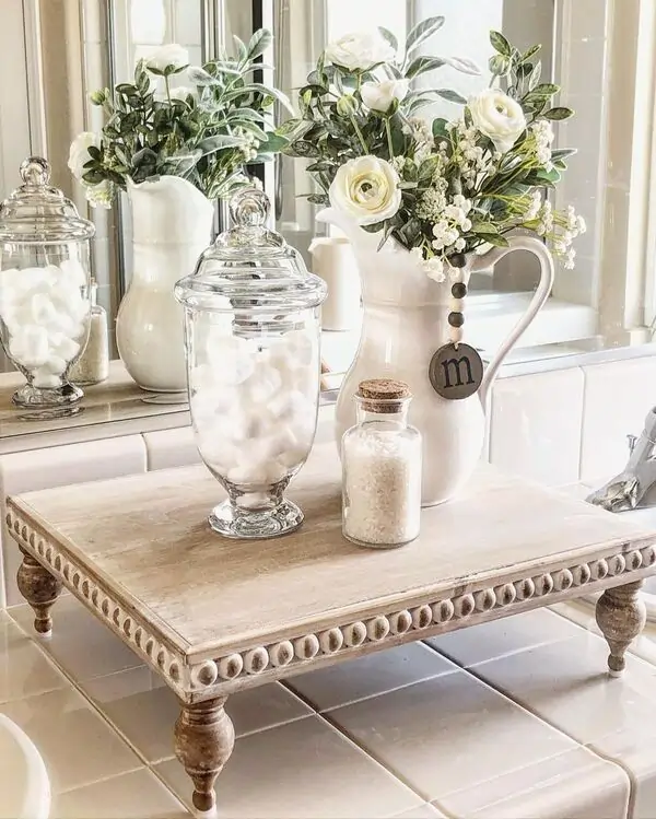 bathroom counter decor ideas