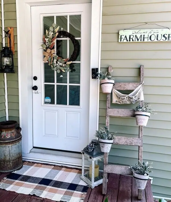 farmhouse front porch decor ideas