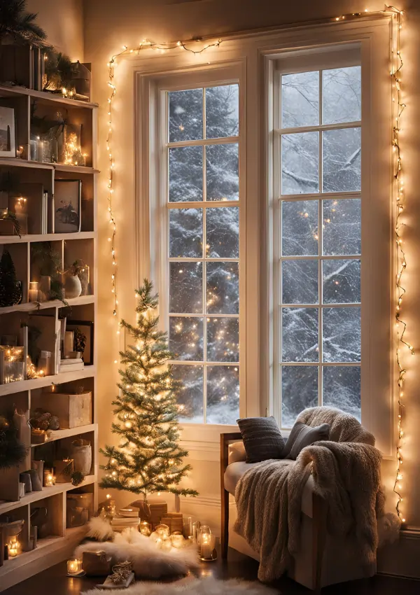 christmas decor ideas for small living room