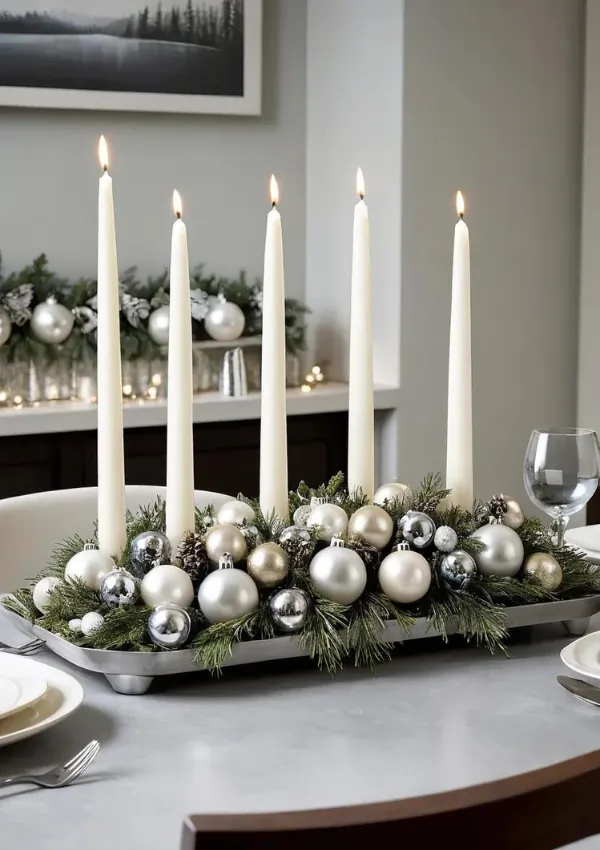 christmas decor ideas for coffee table