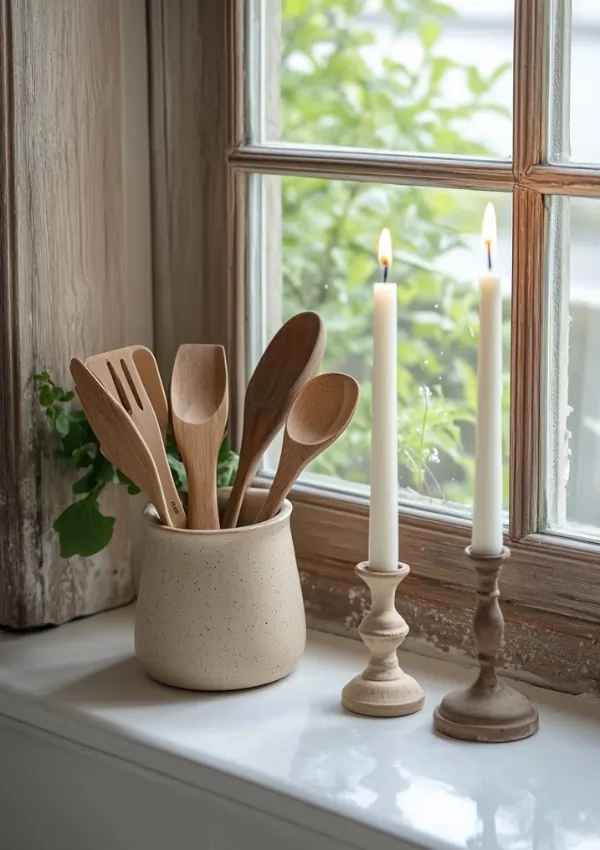 decorating kitchen window over sink