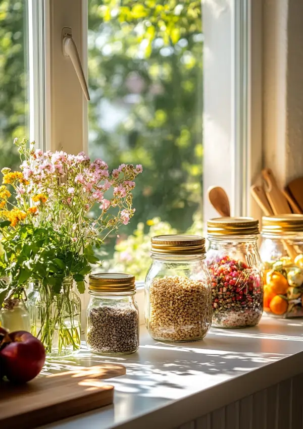 kitchen windowsill ideas