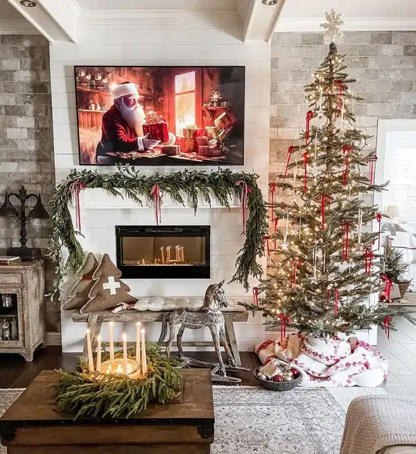 red and green christmas decorating ideas