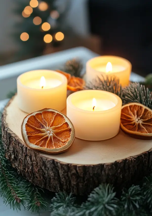 unique winter tray decor ideas