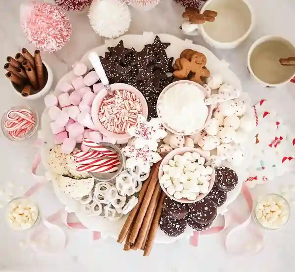 hot chocolate board ideas