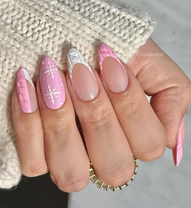 sweater nail ideas