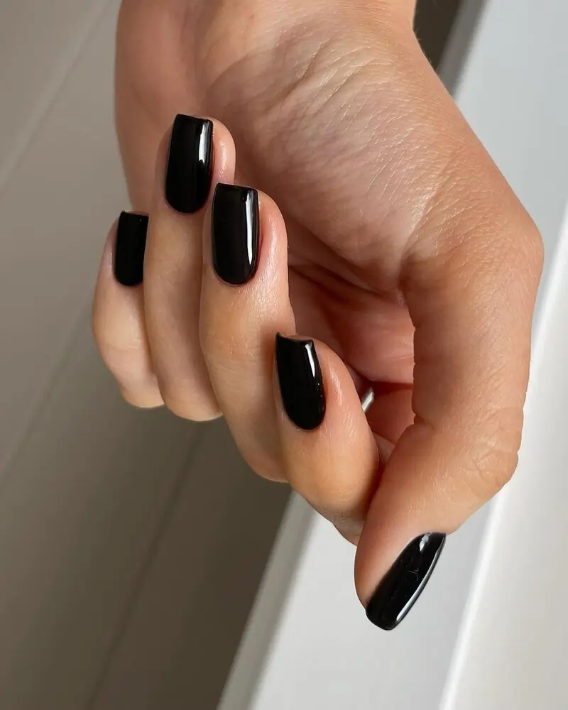 black nail ideas