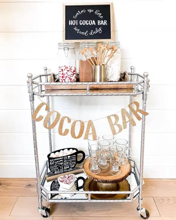 hot chocolate bar ideas