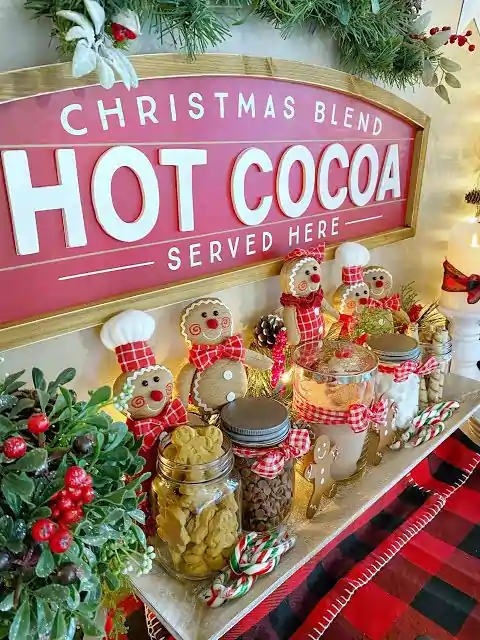 hot chocolate bar decorating ideas