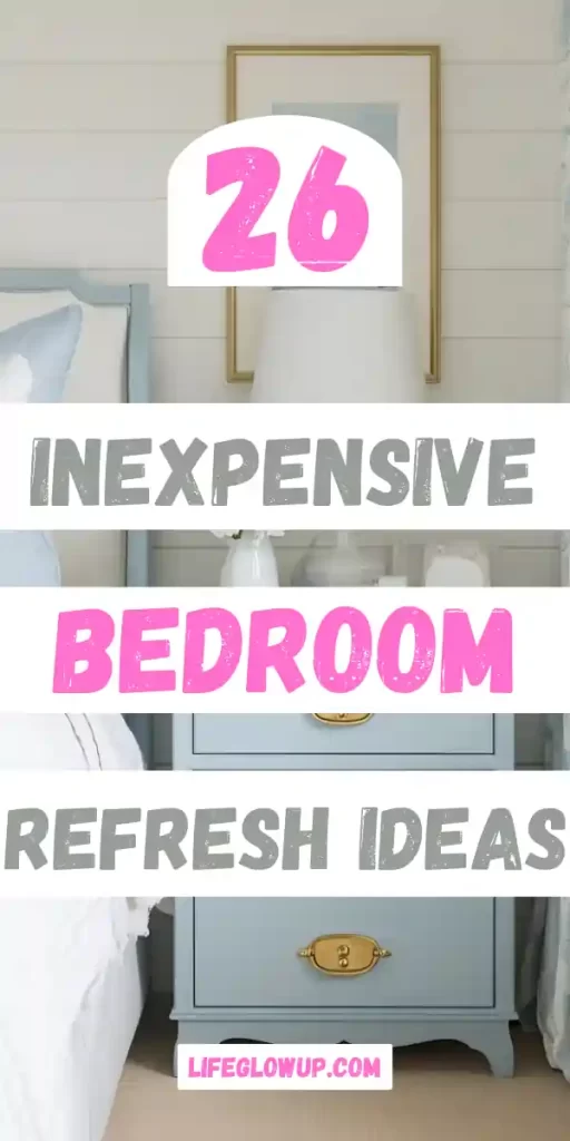 bedroom refresh ideas