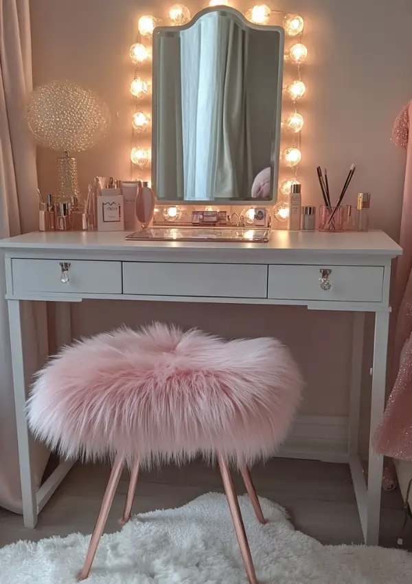 makeup vanity decor ideas