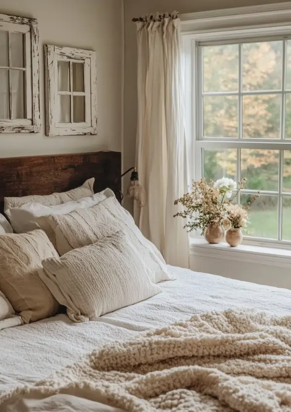 farmhouse bedroom decor ideas