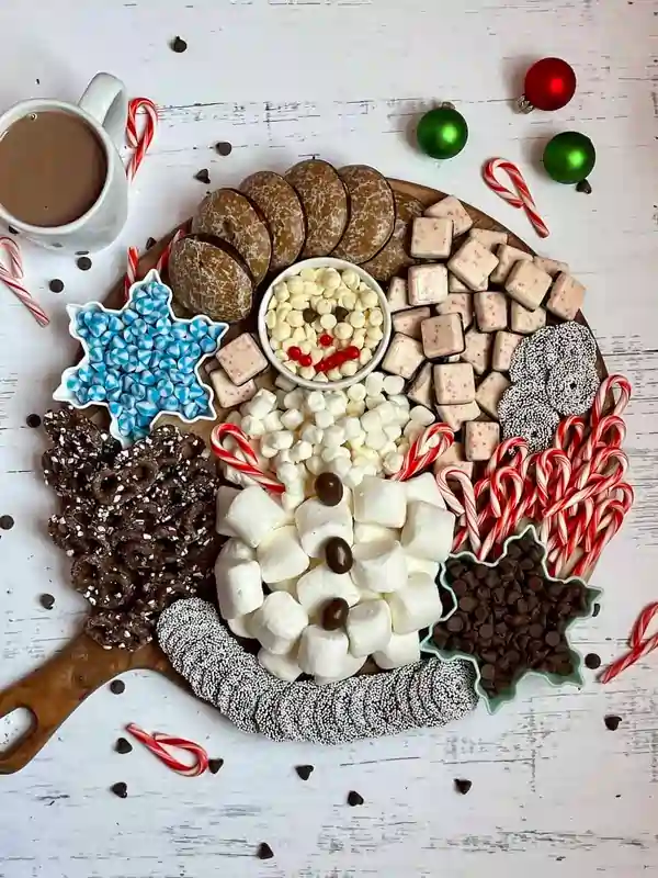 hot chocolate board ideas