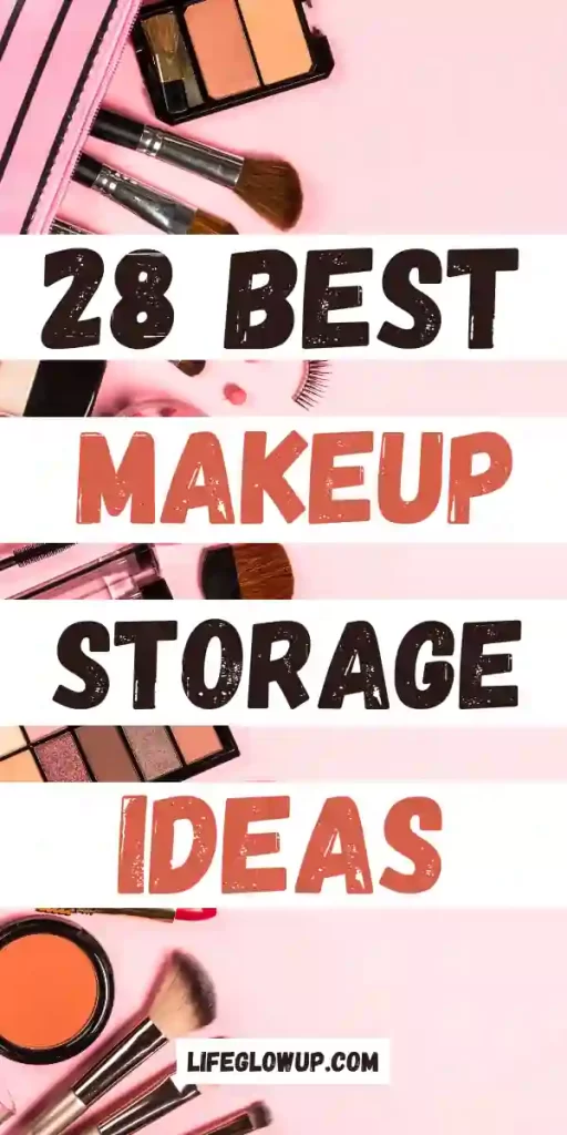 makeup storage ideas 