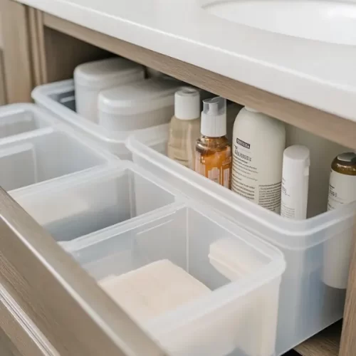 under the bathroom sink organization ideas