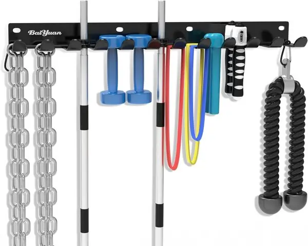 multi purpose gym storage rack