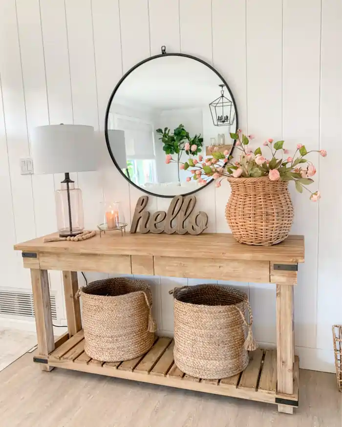 spring entryway decor ideas