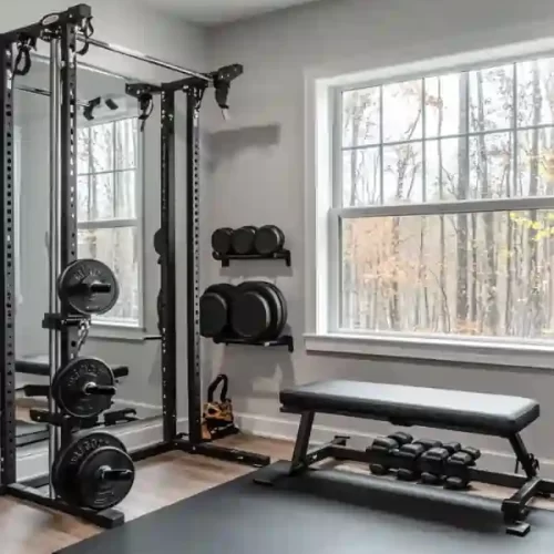 home gym storage ideas