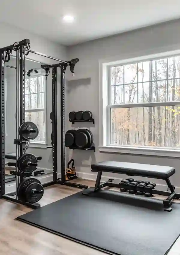 home gym storage ideas