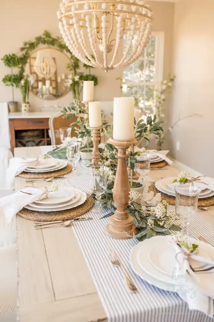 spring table setting ideas